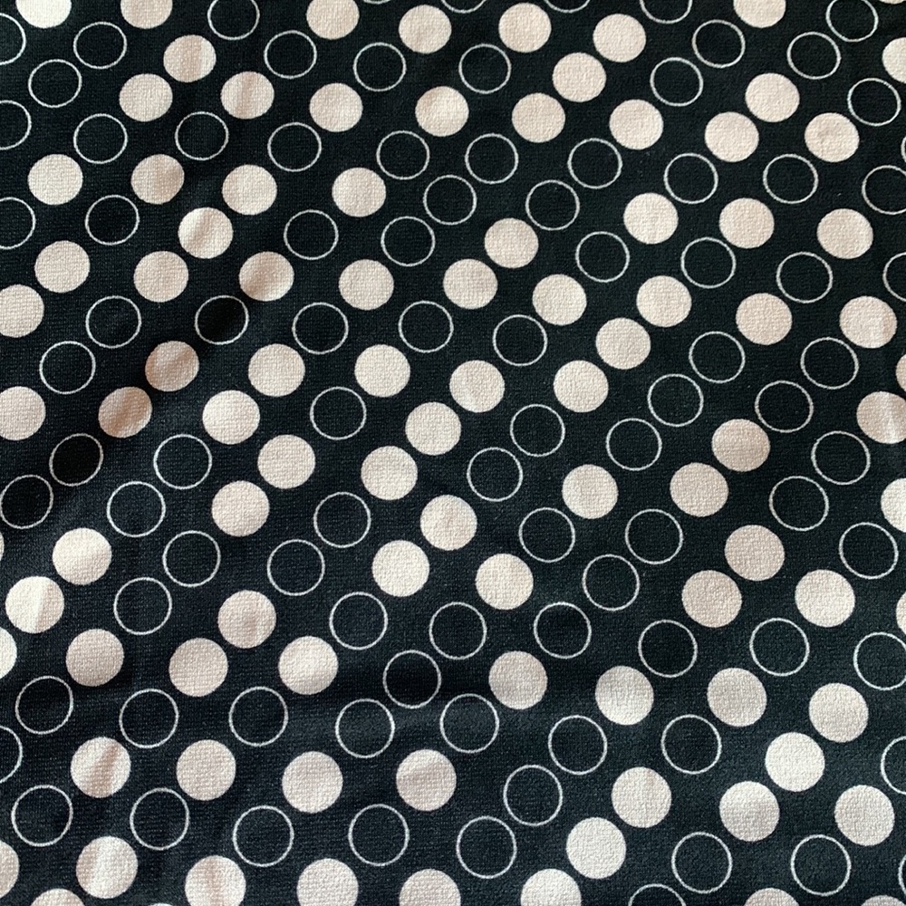 Black and White Polka Dot Tunic Top * 1X - Picture 11 of 11